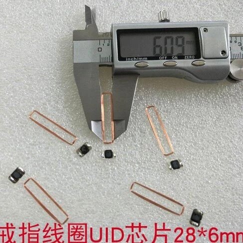 28*6*0.35MM 13.56MHz ISO14443A UID   COB ..